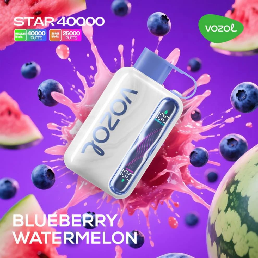 Vozol Star 40000 Blueberry Watermelon