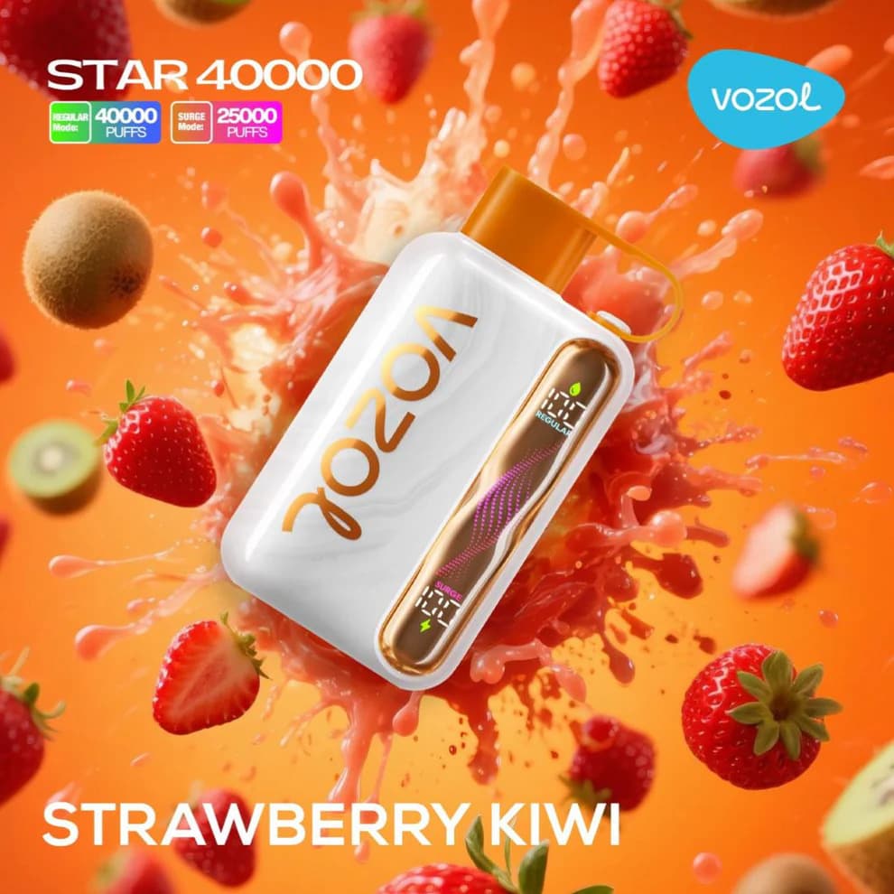 Vozol Star 40000 Strawberry Kiwi