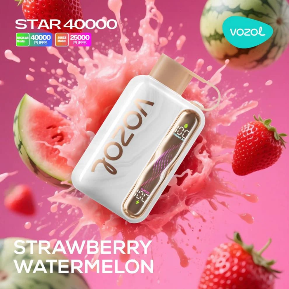 Vozol Star 40000 Strawberry Watermelon