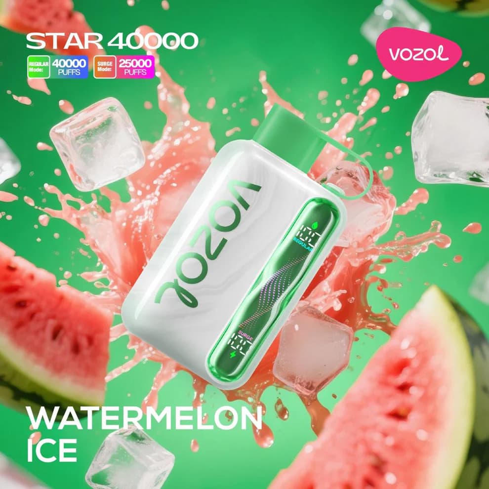 Vozol Star 40000 Watermelon İce