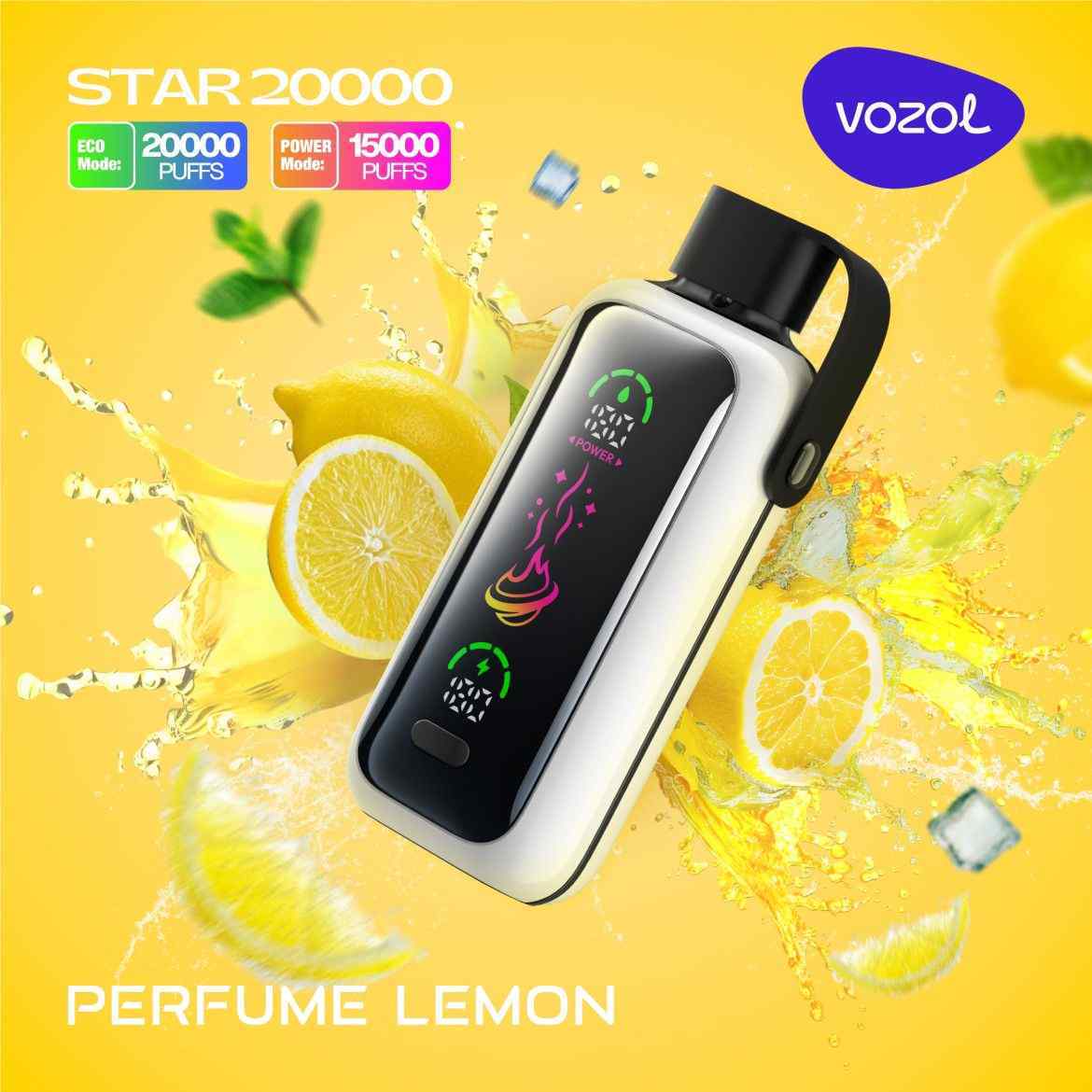 Vozol Star 20000 Perfume Lemon