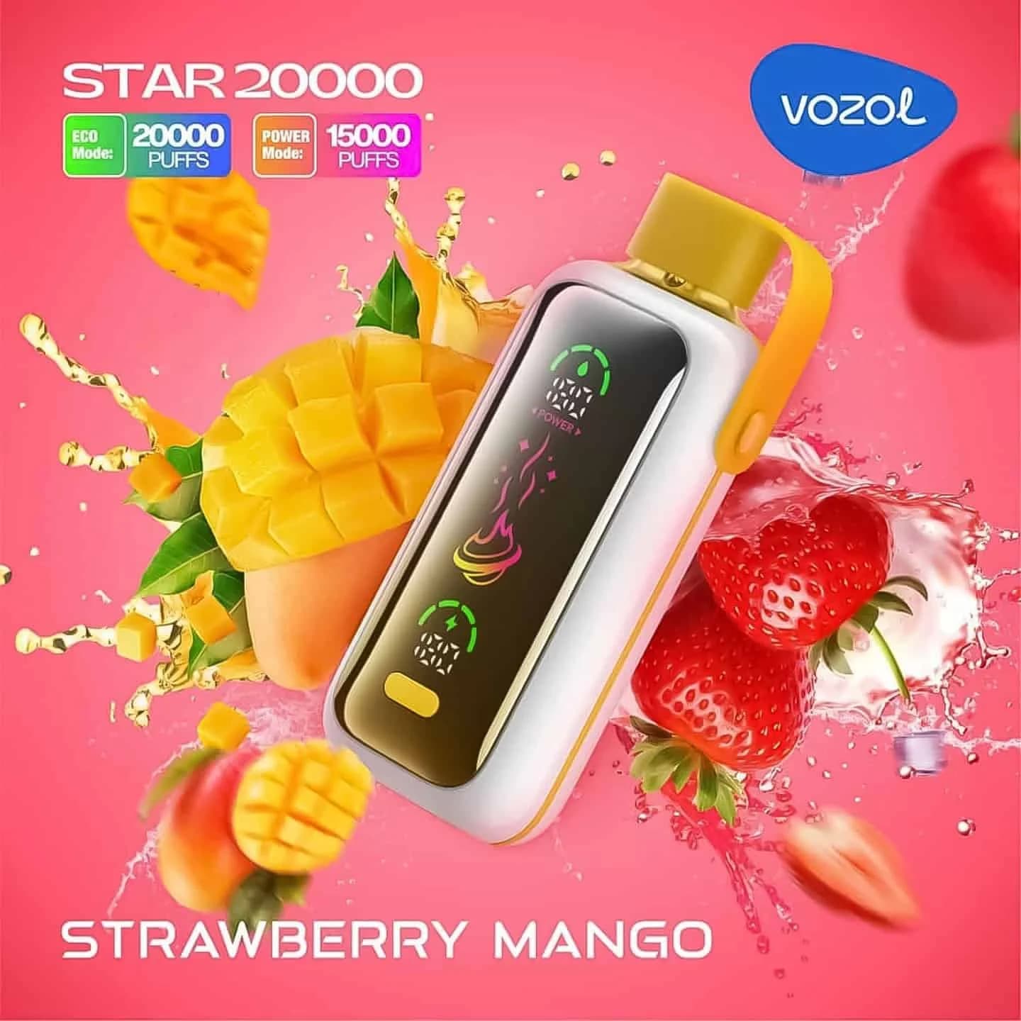 Vozol Star 20000 Strawberry Mango