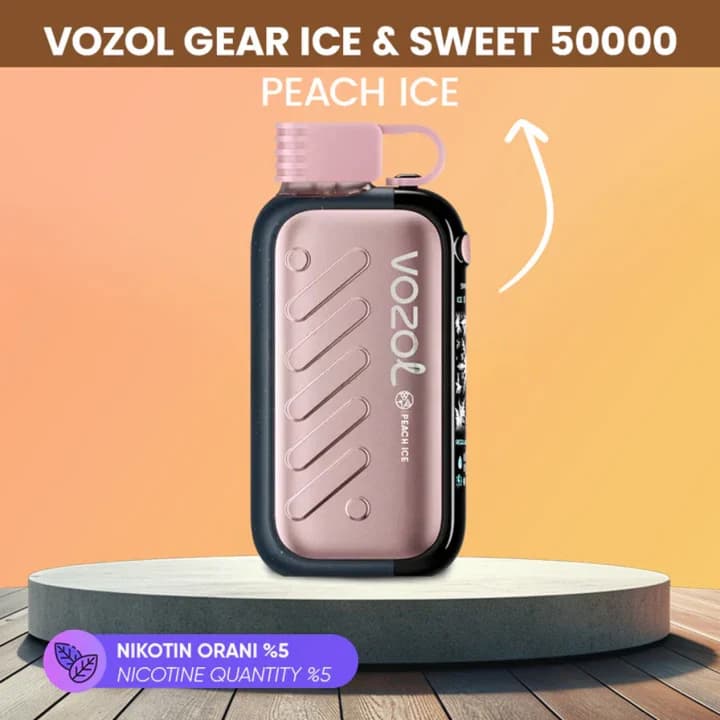 Vozol Gear Ice Sweet 50000 Peach Ice