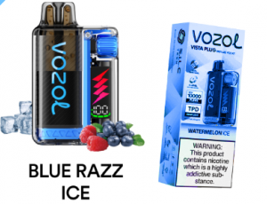 Vozol 20000 blue razz ice